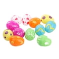 thumbnail image 2 of 12 huevos de Pascua rellenables, cestas de Pascua, cáscaras de huevo brillantes, recuerdos de fiesta para el hogar, 2 of 9