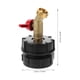 thumbnail image 4 of Adaptador de contenedor IBC Accesorio de tanque IBC Accesorio de barril de tonelada IBC con grifo de 1/2 pulgada, 4 of 5