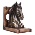 thumbnail image 2 of Escultura de Cabeza de Caballo ANGGREK Sujetalibros Multifuncionales Duraderos Estables, 2 of 8