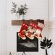 thumbnail image 5 of Colgante de calcetín de Navidad, calcetín suave, bolsa de regalo colgante para aperitivos, fiesta, adorno de Año Nuevo, chimenea familiar, Kits de decoración para fiestas Estilo Papá Noel, 5 of 6