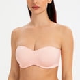 thumbnail image 3 of MELENECA Strapless Bra Minimizer with Underwire for Women Blush 36G, 3 of 4