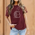 thumbnail image 2 of Tops for Women Trendy Old Lady Tunic Women Thermal Long Sleeve Shirt 1000 Casual Shirt Sleeve Tops Short Button down Fall Sweaters Compression for Long Top M, 2 of 5