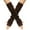 Coffee, variant on ICHUANYI Women Winter Warm Soft Knit Fingerless Gloves Solid Hand Crochet Thumbhole Arm Warmers Mittens