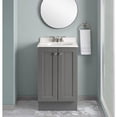 thumbnail image 2 of mueble para baño de piso nuevo orleans 18" gris mdf laminado con lavabo, 2 of 7