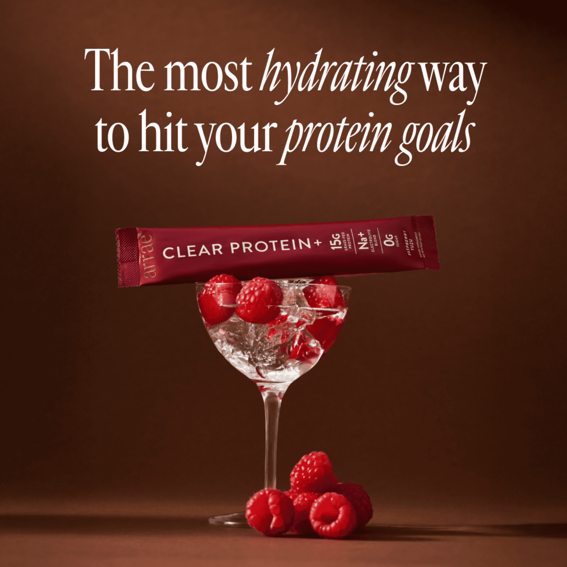Arrae Clear Protein+ 15g Raspberry Yuzu (14ct)