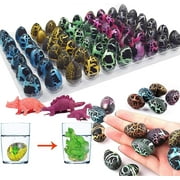 MELLCO Dragon Eggs, 5 Pcs Set Magic Hatching Growing Dinosaur Pet Eggs Grow Hatch Egg That in Water Dino Gifts for Kids Easter Christmas Party Favors Supplies