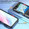 thumbnail image 3 of Compatible with Z Flip 5 Case with Hinge Protection,Samsung Flip 5 Heavy Duty Shockproof Full Body Protective Plating Phone Case Cover for Galaxy Z Flip 5 5G(2023)-Black, 3 of 12