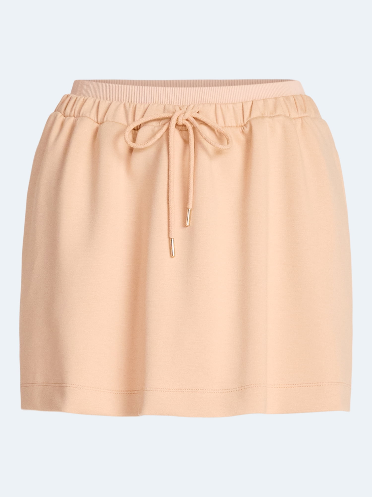 Scoop Women's and Women's Plus Scubaknit Double Waistband Skort, Sizes XS-4X