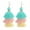 Multicolor, variant on Vintage Women Bohemian Earrings Long Tassel Fringe Boho Dangle Earrings