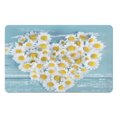 thumbnail image 1 of Lavish Soft Superfine Fiber Flower Bath Rugs Non Slip, Machine Washable - The Perfect Addition to Bathroom & Shower, 20x32 inch, 1 of 5