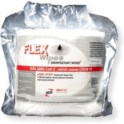 10802 Disinfecting Wipes, 4 Rolls Per Case; 8" x 6" Wipe in Rolls of 800