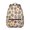 Skull and Flower, variant on Skull and Blood Gothic Pattern Backpack for School, Cute School Bag with Adjustable Shoulder Straps and Padded Back, 15.3"x11"x7.1"