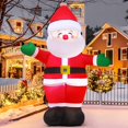 thumbnail image 1 of Papá Noel inflable Goosh de Navidad de 1,5 m con LED para exteriores, 1 of 6