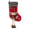 thumbnail image 1 of Calcetín de navidad medias de navidad calcetines bolsa de regalo de caramelo árbol de navidad colgante ornamento 02 02 Magideal Calcetín de navidad, 1 of 7