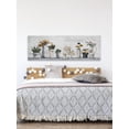 thumbnail image 5 of Marmont Hill White Potted Flowers Canvas Wall Art, 10" x 30", 5 of 7