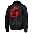 thumbnail image 3 of Men's Starter x Ty Mopkins Black Brooklyn Nets Black History Month Satin Full-Zip Jacket, 3 of 6