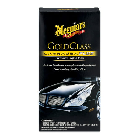 Meguiar's Gold Class Carnauba Plus Premium Liquid Wax, 16.0 FL