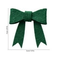 thumbnail image 3 of YIKA Four Piece Set Of Christmas Decorations DIY Bow Decoration Christmas Leaves Christmas Tree Decoration Accessories Christmas Decorations Christmas Decorations Indoor Green, 3 of 6