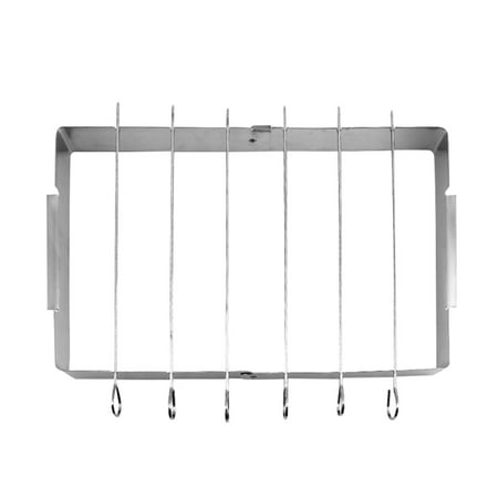 

wendunide kitchen gadgets Barbecue Skewer Rack Barbecue Skewer And Barbecue Skewer Portable Durable Folding Barbecue Rack Camping Barbecue Picnic Barbecue Rack Multicolor
