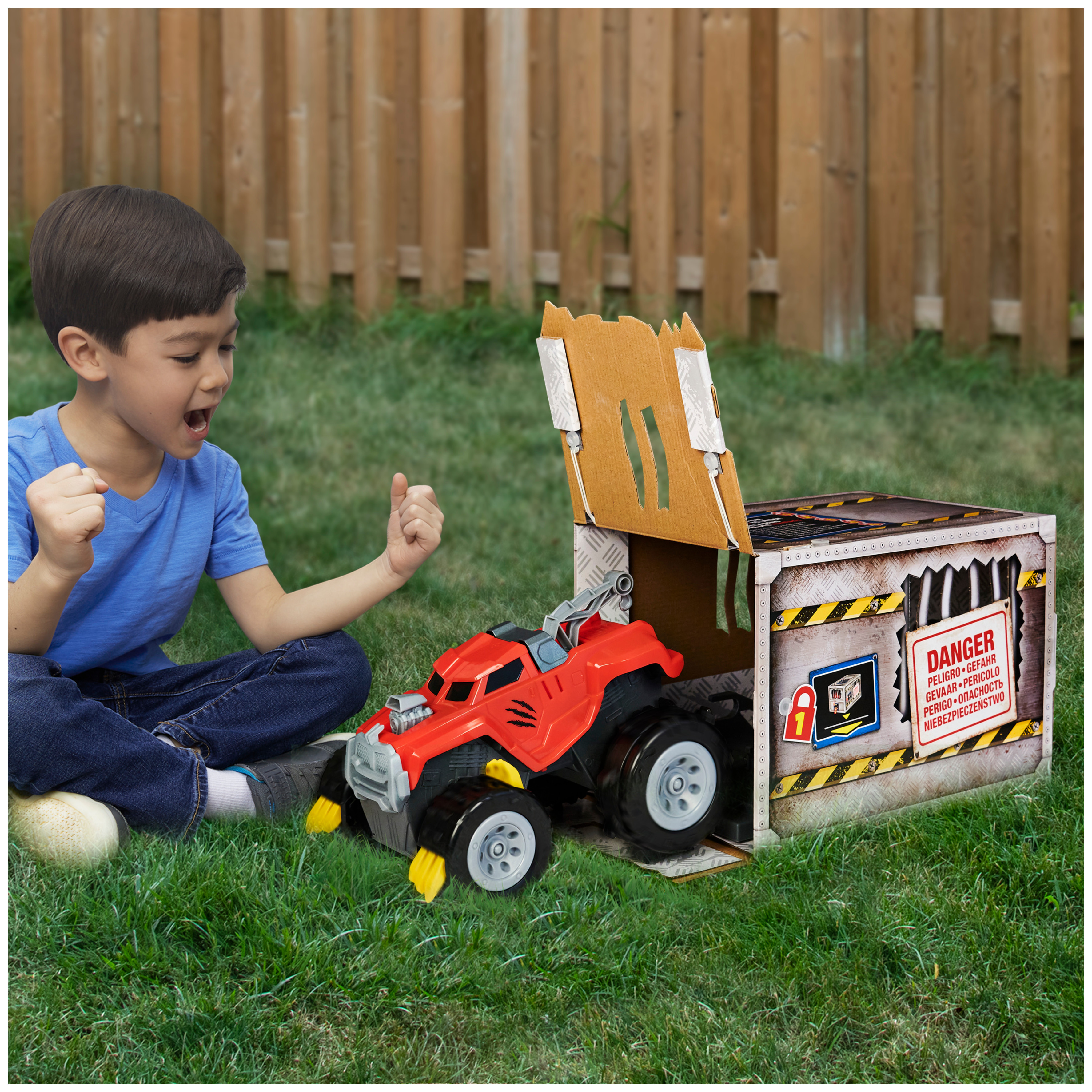 The Animal, Interactive Unboxing Toy Truck with Retractable Claws and Lights and Sounds, for Kids Aged 4 and up - image 10 of 11