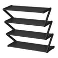 thumbnail image 1 of jifeng Organiseur de Chaussures Installation Facile Support de Chaussures Support de Chaussures pour Couloir Salon VR Noir G, 1 of 9