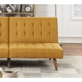 thumbnail image 5 of Ucloveria Modern Convertible Sofa 71" Couch Polyfiber Plush Tufted Cushion Sofa Wooden Legs, 5 of 7