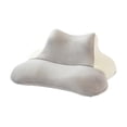 thumbnail image 1 of Lipstore Back Support Pillow Headrest for Sleeping Reading Office Desk Napping Pillow Gray, 1 of 8