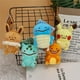 thumbnail image 4 of 6 Styles Pokemon Gengar Eevee Bulbasaur Squirtle Charmander Plush Doll Backpack Pendant keychain Stuffed Toy for Kids Gift, 4 of 5