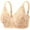 Beige-01, variant on HADST Women's Front Closure Bralette Wireless Summer Thin Breathable Cotton Bra (S-XXL) cotton