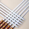 thumbnail image 3 of 10 piezas de brochetas de barbacoa de acero inoxidable oso de fresa 60 cm con mango reutilizable, 3 of 3