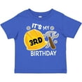 thumbnail image 3 of Inktastic Its My 3rd Birthday with Construction Tools Boys Toddler T-Shirt, 3 of 5