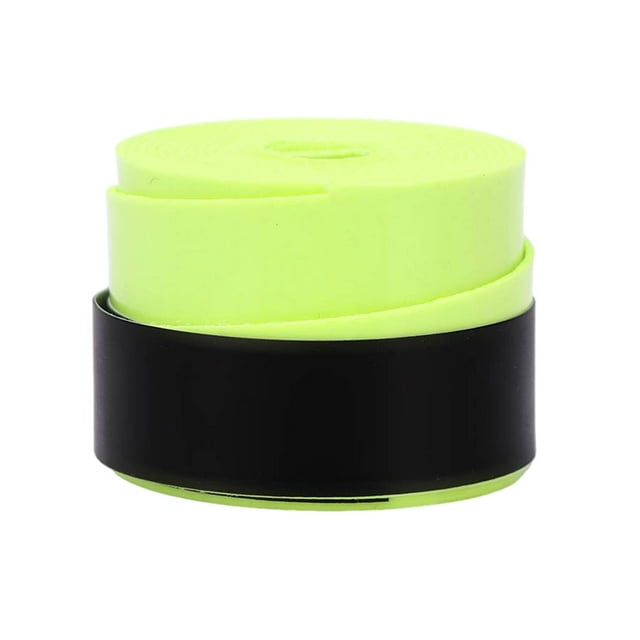 Raqueta de bádminton Yuarrent Quick To Dry Cinta de agarre de larga duración Stick Fix Bádminton R Amarillo fluorescente
