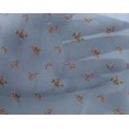 thumbnail image 4 of oneOone Georgette Viscose Fabric Leaves & Flower Floral Print Sewing Fabric BTY 42 Inch Wide, 4 of 4