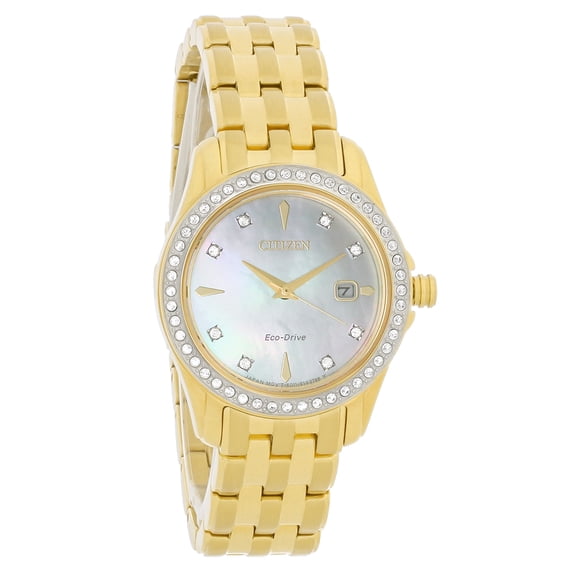 Citizen Silhouette Women's Mother of Pearl Dial Eco-Drive Watch EW1907-78D