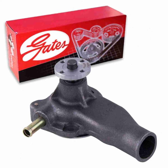 Gates Engine Water Pump compatible with Ford F-100 3.9L 4.9L L6 1965-1977