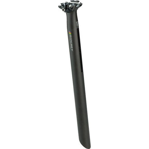 Ritchey WCS Carbon 1-Bolt Seatpost 31.6 400mm 0 Offset Black SideBinder Clamp