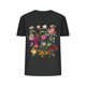 thumbnail image 1 of Blusas de Verano de las Mujeres Flor Impresa Cuello Redondo Manga Corta Superior, Verano Superior de las Mujeres, 1 of 4