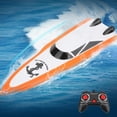 thumbnail image 1 of Gupbes Bateau RC, Bateau Télécommandé, ABS 2,4G pour Bateau RC, 1 of 8