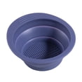 thumbnail image 1 of Cuenco de lavado de brochas de maquillaje de silicona portátil para viajes o uso doméstico profesional Azul Yuyangstore limpiador de cepillos de silicona, 1 of 8