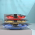 thumbnail image 3 of Juguete de cadena con espiral luminosa para dedos, giroscopio de deformación mecánica para niños con descompresión mecánica y punta de dedo temblorosa, 3 of 4