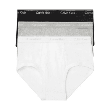 Calvin Klein Men’s Cotton Classic 3-Pack BriefS, Multi, 2XL