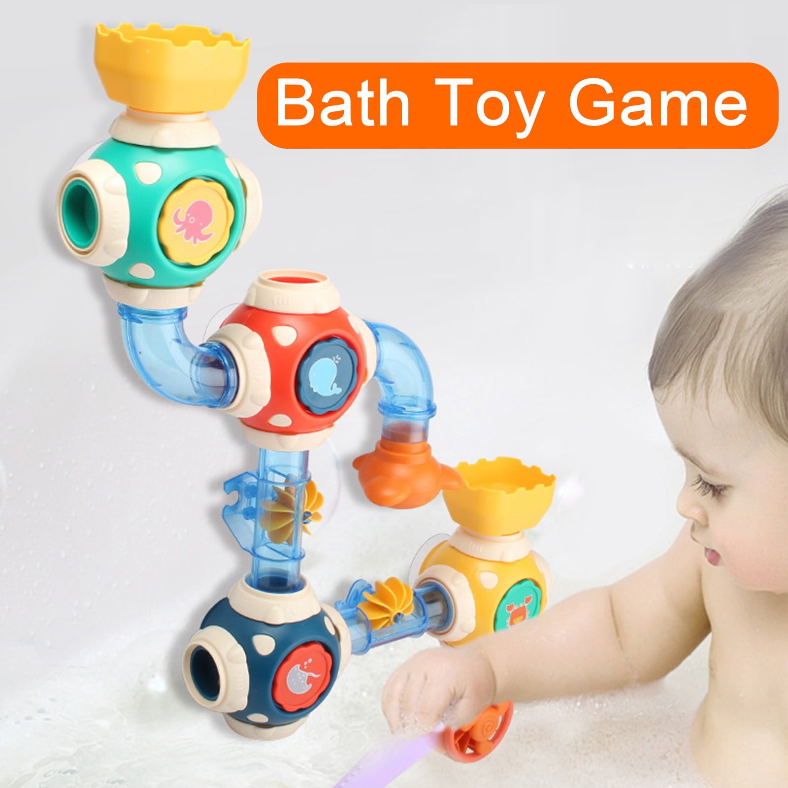 Jouet de bain luminescent pour enfants de 1 à 3 ans Jouet de bain luminescent pour enfants de 1 à 3 ans