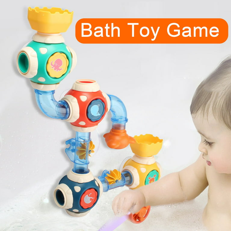 Fridja Baby Bath Toys Bathtub Suction Cup Toy Safe Material Pipe
