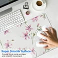 thumbnail image 4 of High-Performance Floral Mouse Pad - Non-Slip Rubber Base, Smooth Surface, Superb Tracking Accuracy, Perfect for Office, Gaming & Home, Large 31.5x11.8 Inch - Mini Flower Design Enhances Decor, 4 of 7