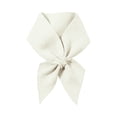 thumbnail image 4 of Wdgfv Short Winter Scarf for Women Soft Knitted Cross Scarf Lightweight Neck Warmer Cozy Scarves for Casual Outdoor Wear White One Size, 4 of 4
