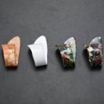 thumbnail image 2 of 4 Piezas Pua de guitarra dedo pulgar Mediador celuloide para acustica electrica espesor, 2 of 5
