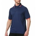 thumbnail image 4 of TOPTIE Baseball and Softball Referee Shirt Short Sleeve Polo Shirt Umpire Jersey-Navy-S, 4 of 9