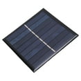 thumbnail image 4 of 4V Solar Panel, 1W Solar Panel Lightweight Portable Energy Saving  For DIY Solar Power Charger, 4 of 8