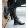 thumbnail image 5 of Windsorsmith Mens Black Leather Casual Chelsea Chukka Ankle Boots - Beau, 5 of 6