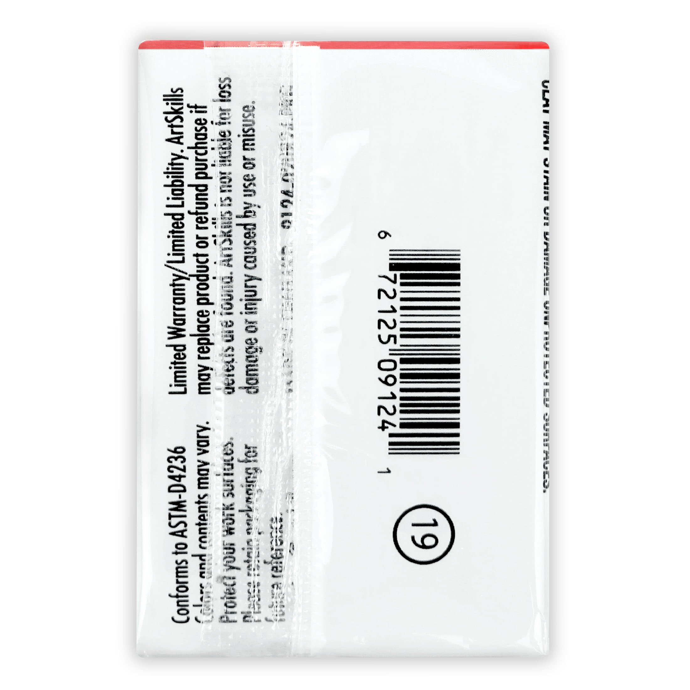 (3 pack) (3 pack) ArtSkills - Art Elements Oven Bake Polymer Clay, 2oz, Red